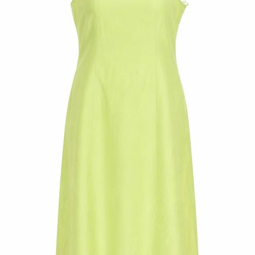 Vera Mont Women's Green Slip Dress, Size 10, Formal