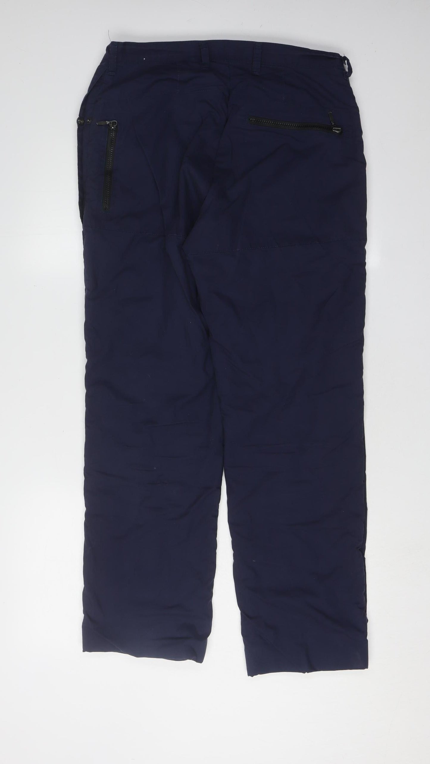 Rohan Men's Blue Track Pants 32 Regular Cotton Blend