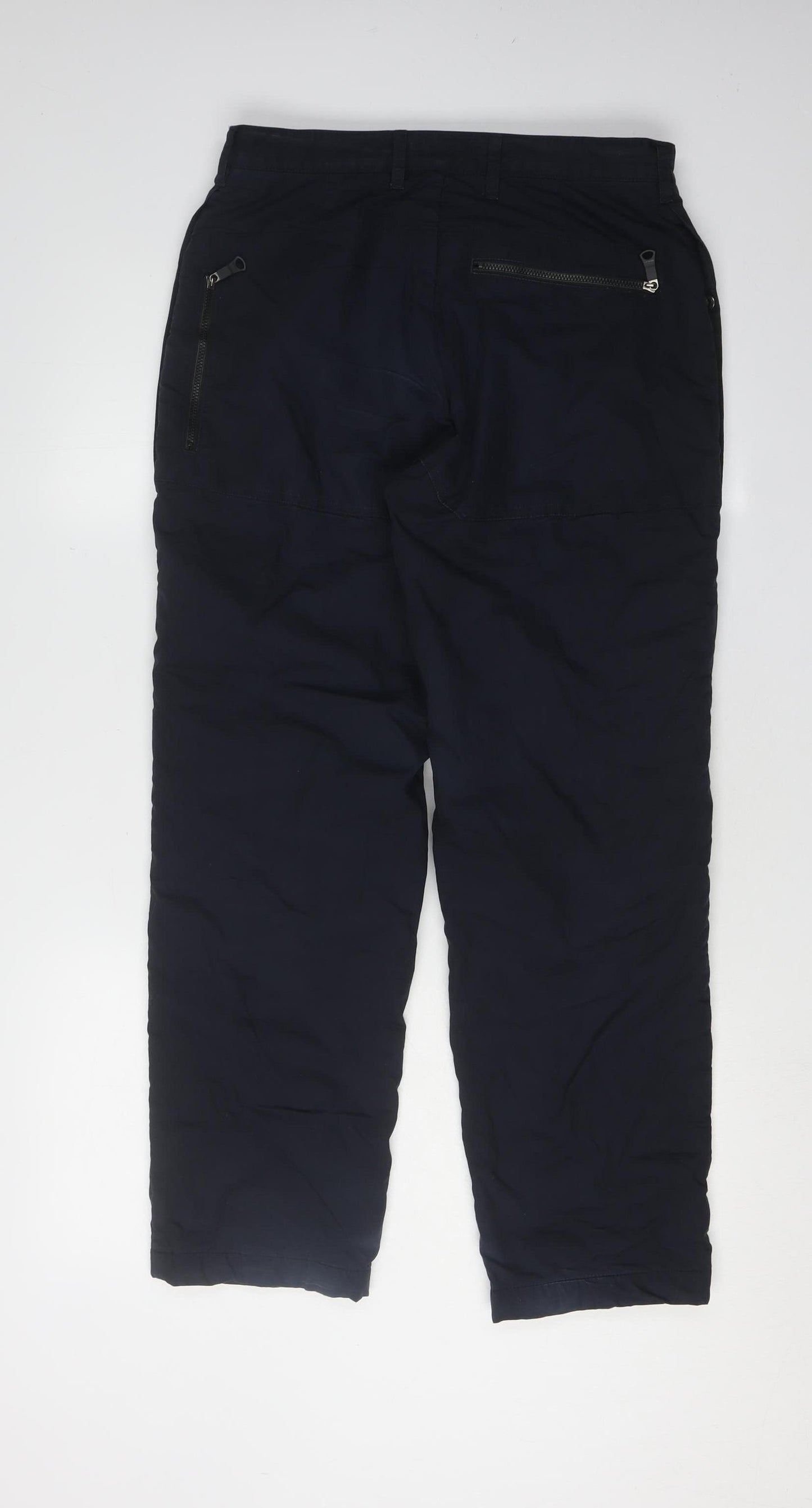 Rohan Men's Black Travel Trousers, Size M, Water Resistant
