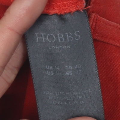 Hobbs Women's Red Jeans, Size 14 - Excellent Condition