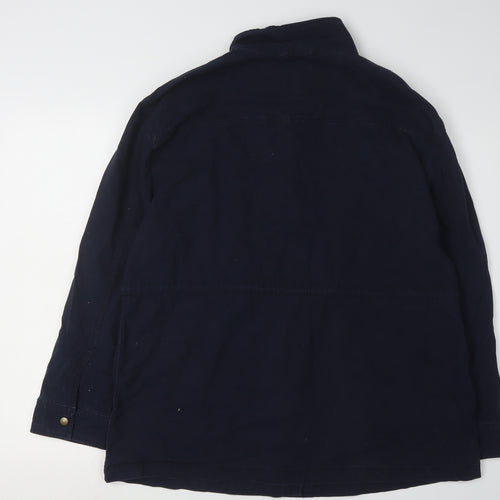 Old Navy Men's Blue Cotton Jacket, Large