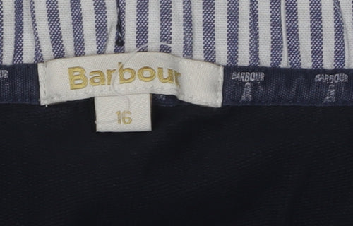 Barbour Women's Blue Skirt Size 16