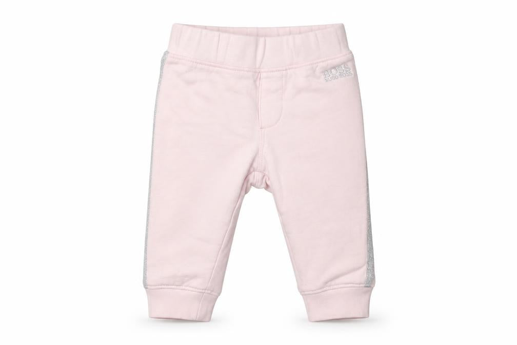 Hugo Boss Girls Pink Jogger Trousers 6 Months