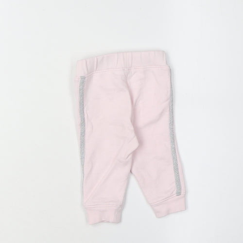 Hugo Boss Girls Pink Jogger Trousers 6 Months
