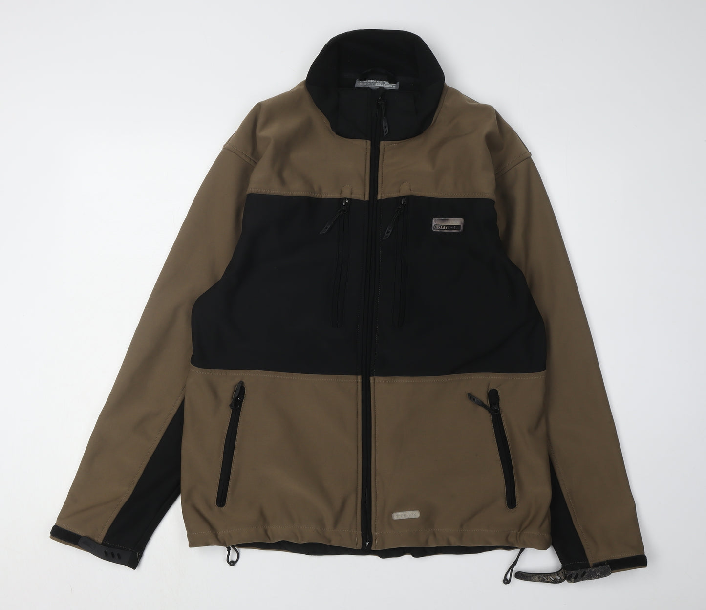 Trespass Men's Brown Soft Shell Jacket L