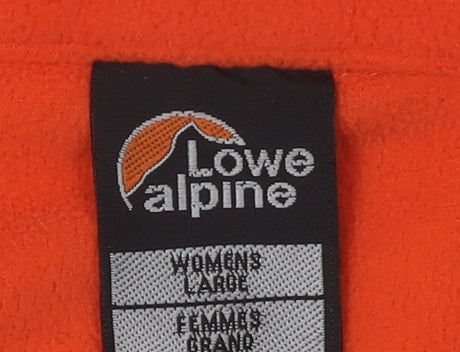 Lowe Alpine Women's Orange Pullover Sweatshirt L