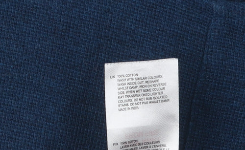 White Stuff Women's Blue V-Neck Knit Dress, Size 10