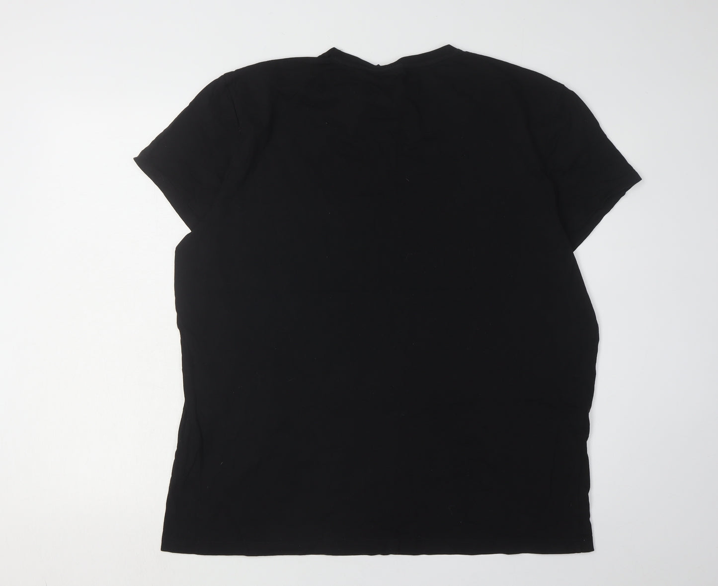 Star Wars Men's Black XL T-Shirt with Logo Print