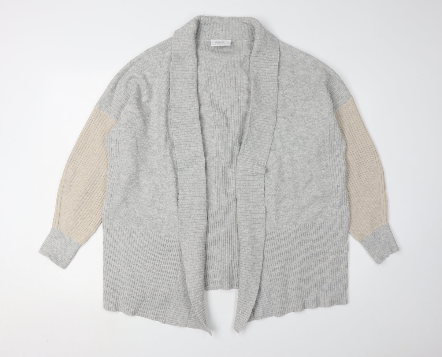 Wallis Women's Grey Petite Cardigan Size 12