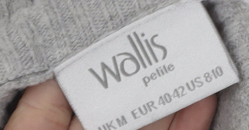 Wallis Women's Grey Petite Cardigan Size 12