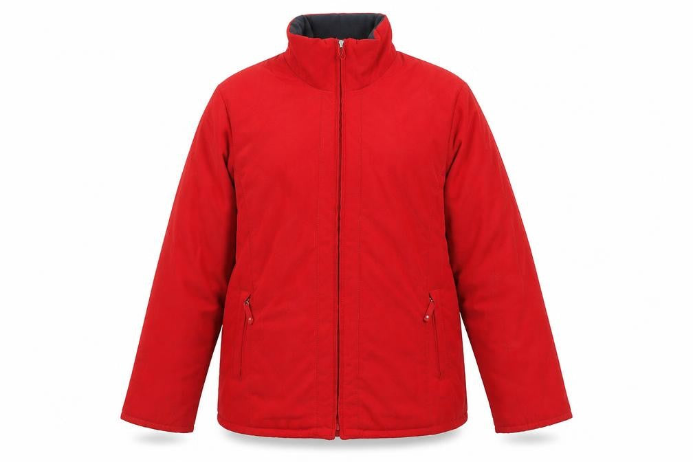 Front view of Klass Collection Women's Red Basic Jacket M