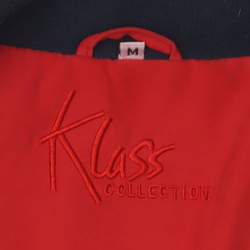 Klass Collection Women's Red Basic Jacket M