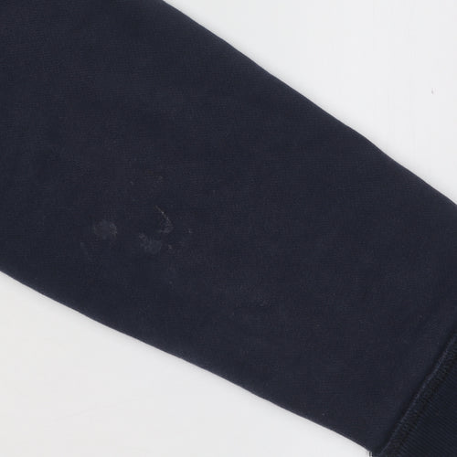 Hollister Women's Black Full Zip Hoodie L Casual