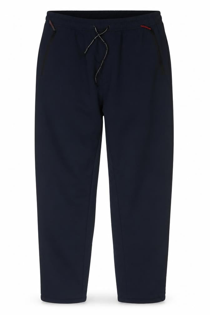 Front view of KESPORTS unisex black jogger trousers m