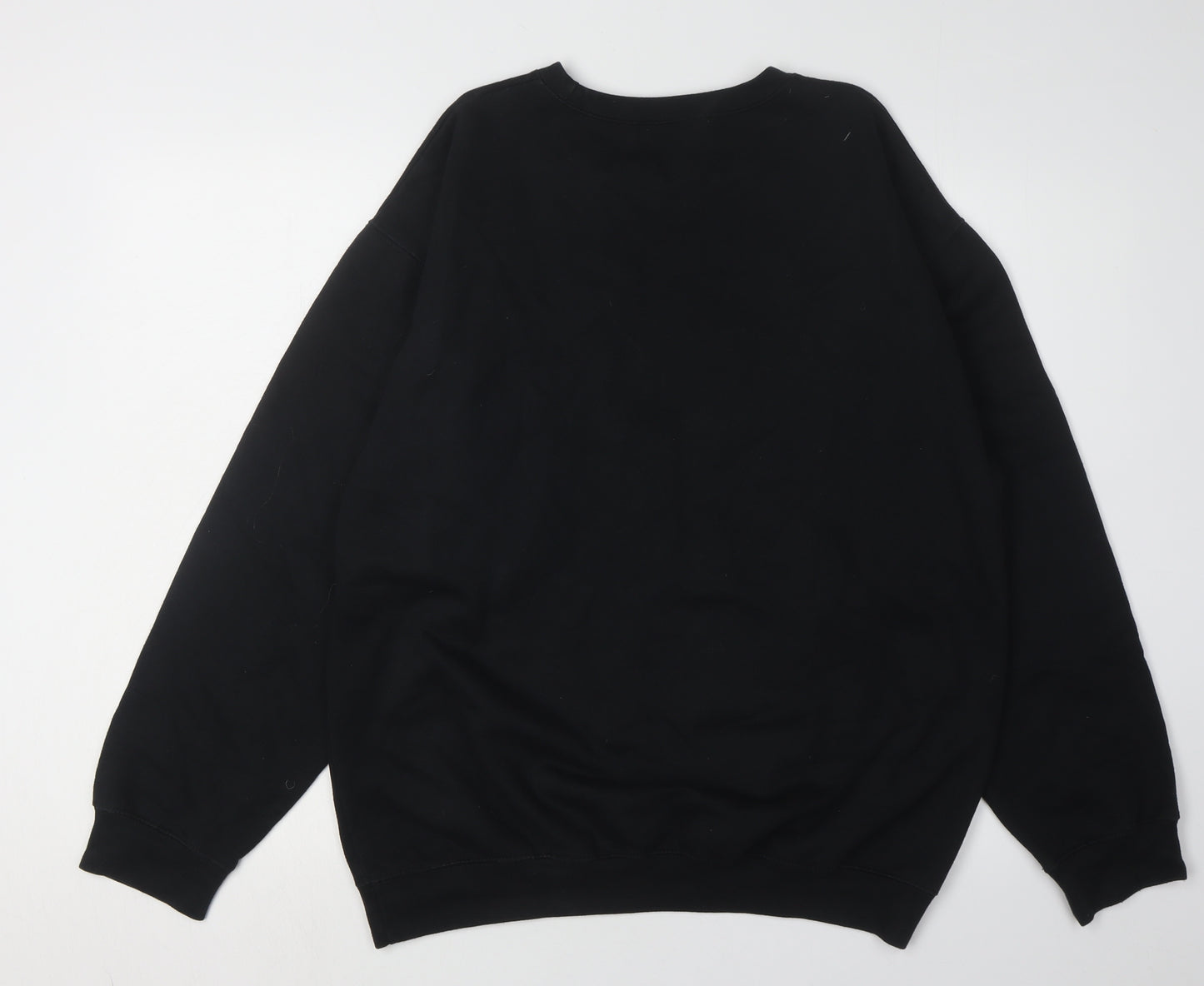 Nasty Gal Women's Black L Pullover Sweatshirt