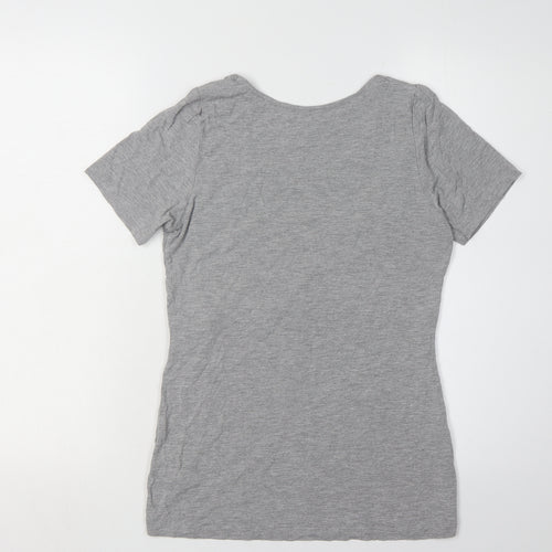 Seraphine Grey Maternity T-Shirt, Women's, Size M, Casual Wear