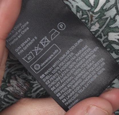 Morris & Co Women's Green Dress, Size 8, Lightweight, Polyester