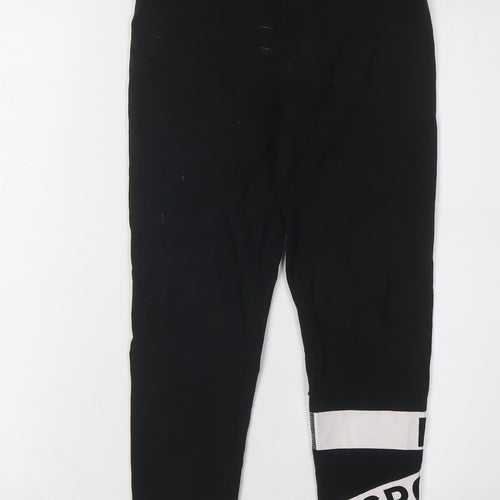 DKNY Women's Black Leggings S Elastic Waist