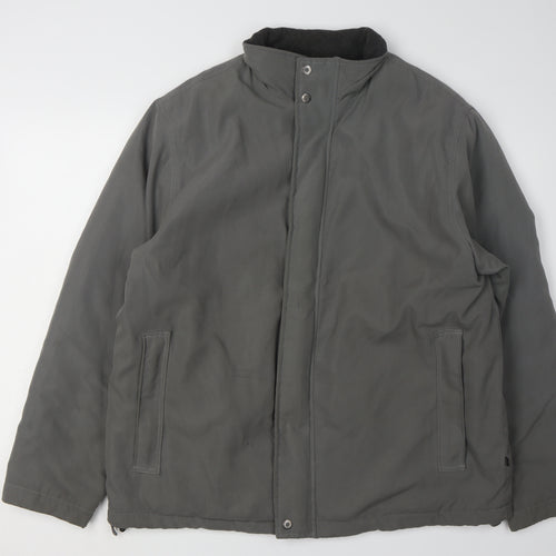 Farah Men's Grey Regular Fit Lined Jacket