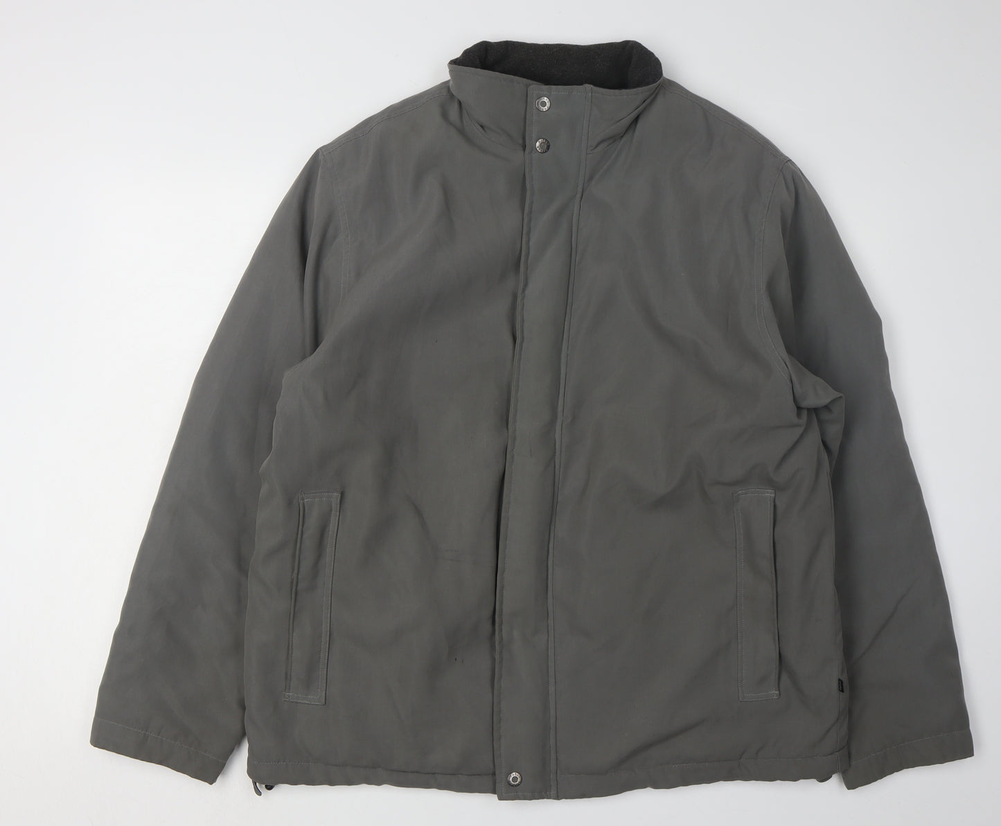 Farah Men's Grey Regular Fit Lined Jacket