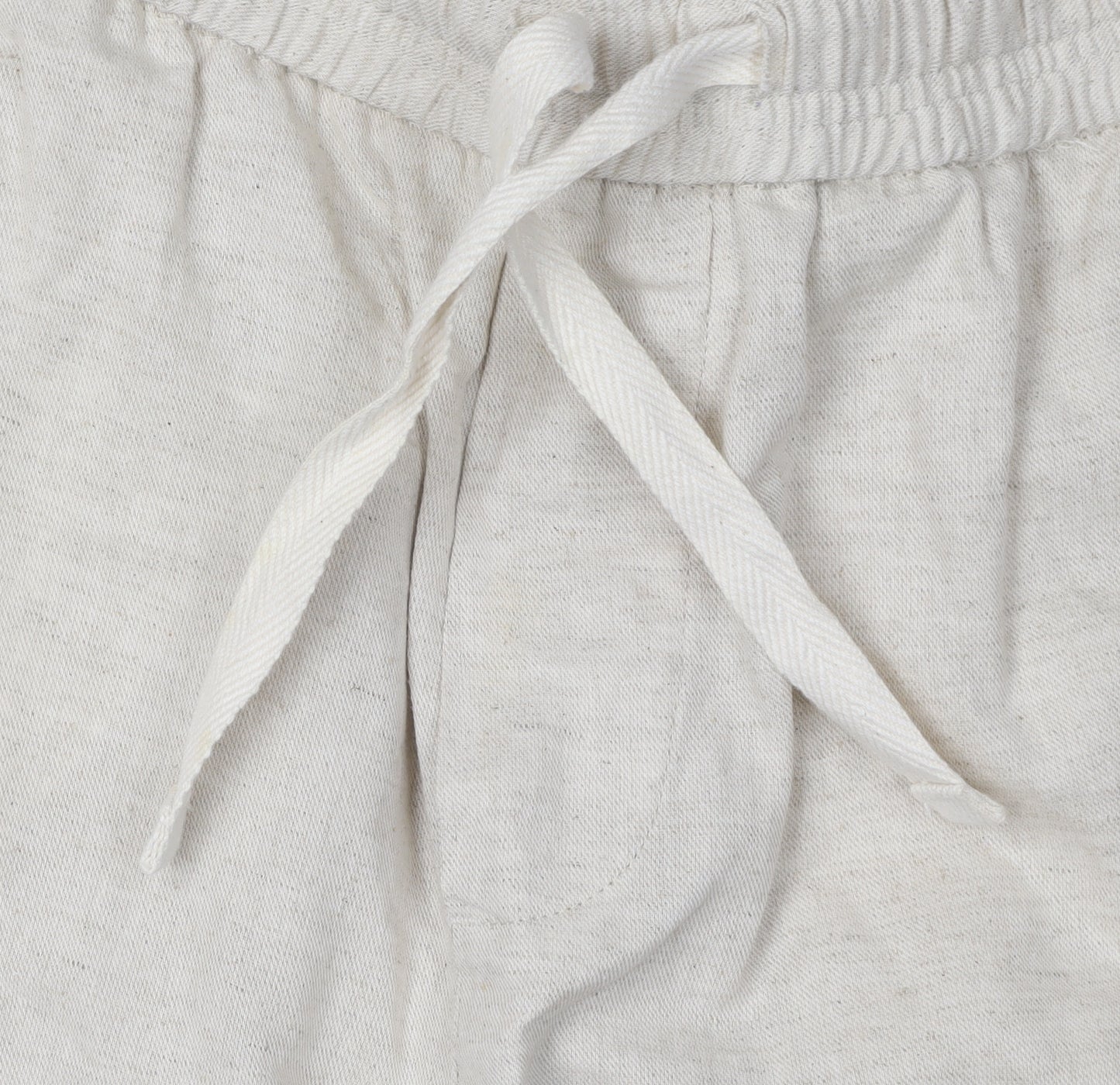 Zara Women's Beige Jogger Trousers, M, Cotton/Linen Blend