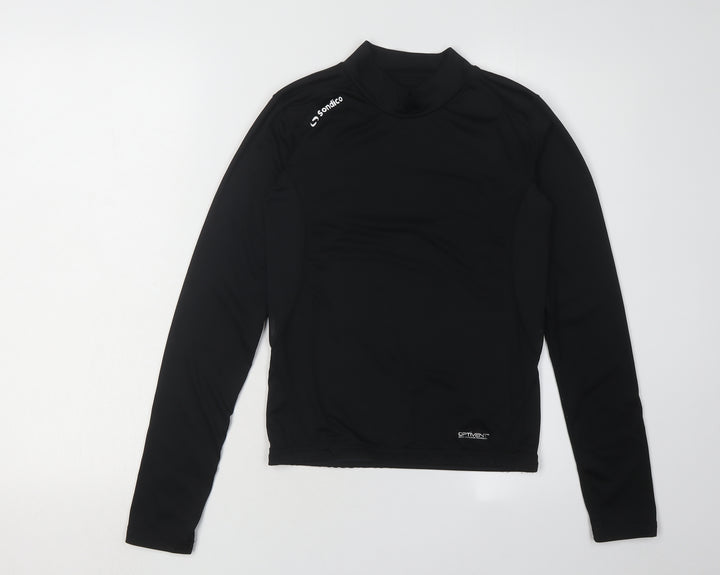 Sondico Boys Black Long Sleeve Jersey T-Shirt 13 Years