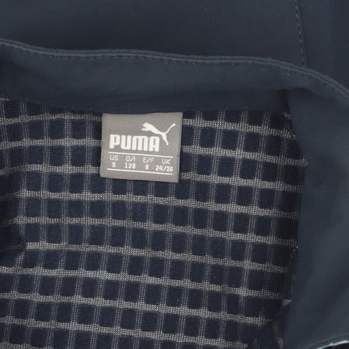 Puma Boys Black Track Jacket 8 Years Motorsport