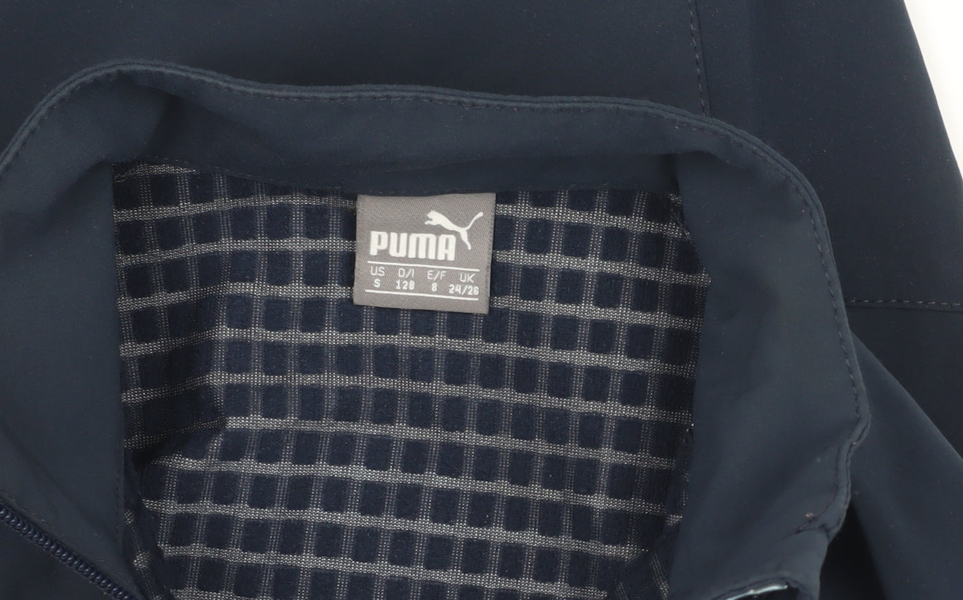 Puma Boys Black Track Jacket 8 Years Motorsport