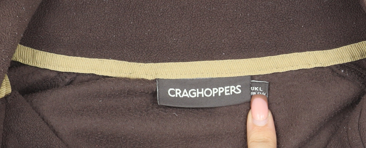 Craghoppers Men's Brown Pullover Sweatshirt, Size L