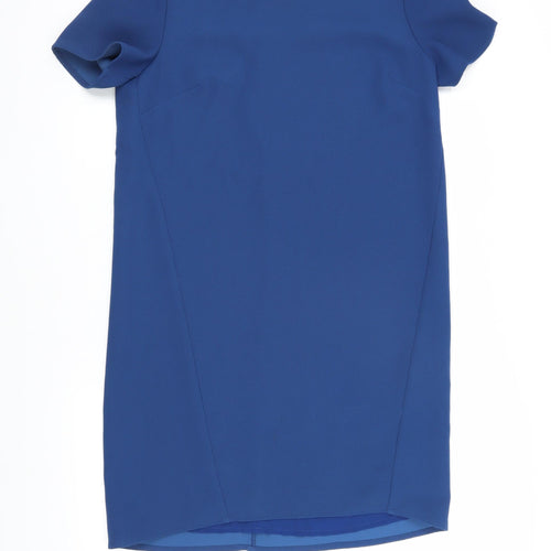 Whistles Women's Blue Short Shift Dress, Size 12