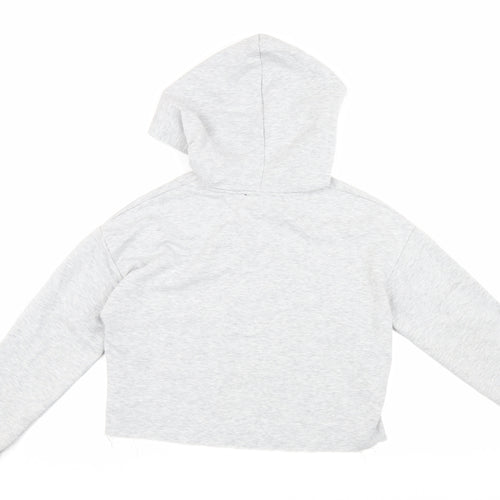 New Look Girls Grey Coca-Cola Hoodie 12-13 Years Pullover
