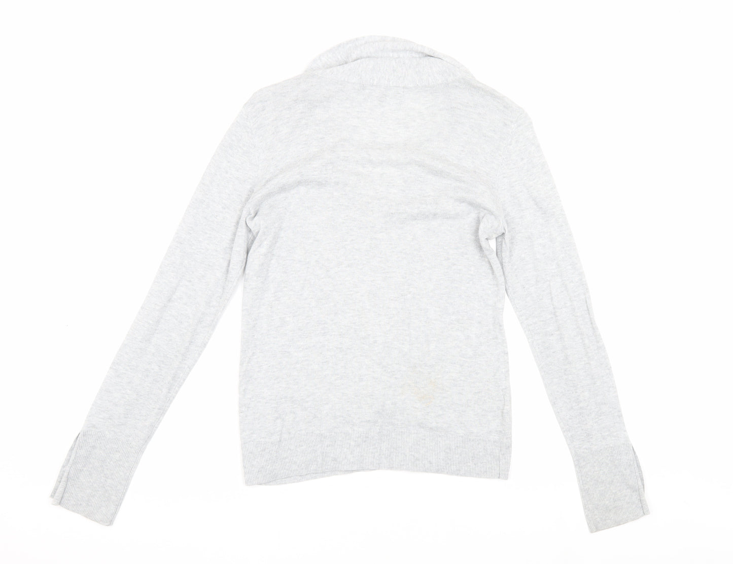 Laura Ashley Women's Grey Cardigan Size 8