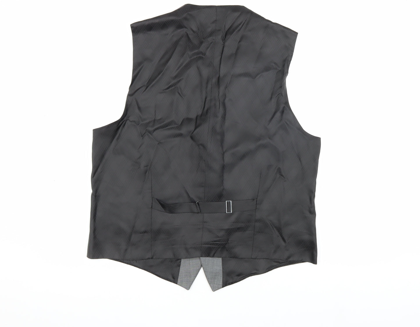 Jeff Banks Men's Grey Waistcoat 44 Regular Wool