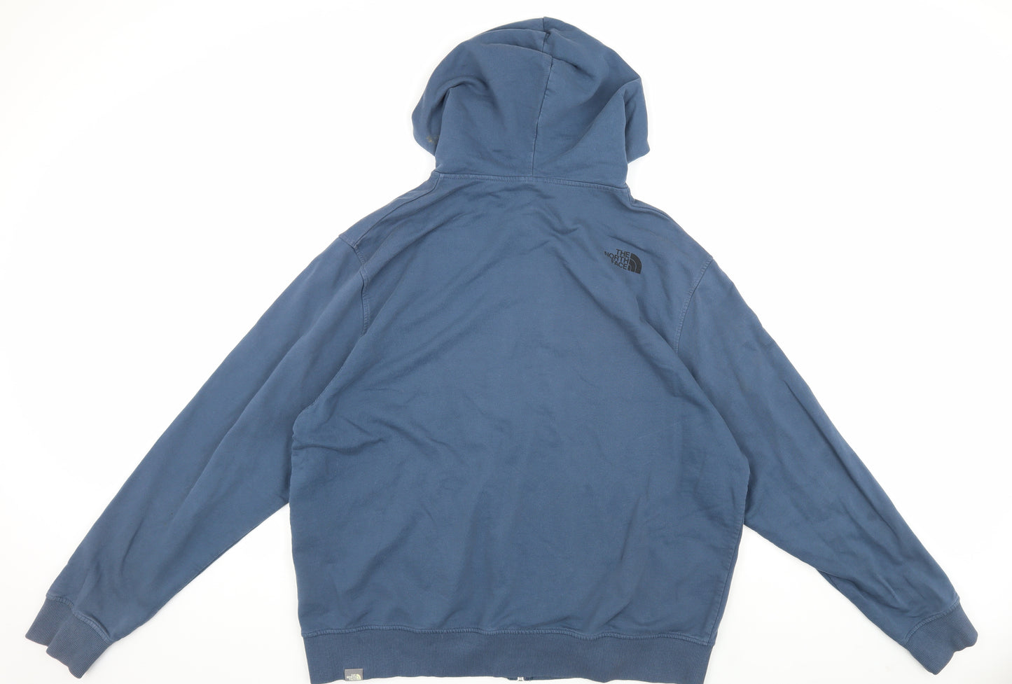 The North Face Men's Blue Full Zip Hoodie 2XL