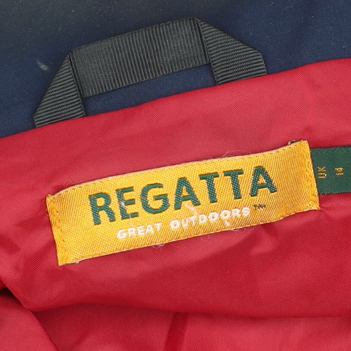 Regatta Women's Red Waterproof Rain Coat Size 14