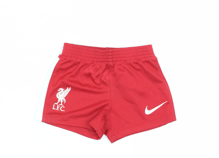 Nike Unisex LFC Red Baby Shorts 3-6 Months - Sporty and Comfy
