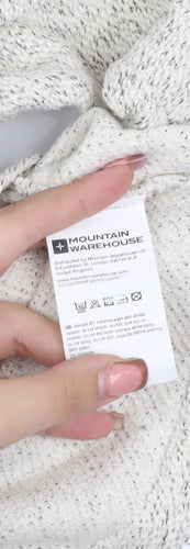 Mountain Warehouse Women’s Ivory Zip Sweatshirt Size 12