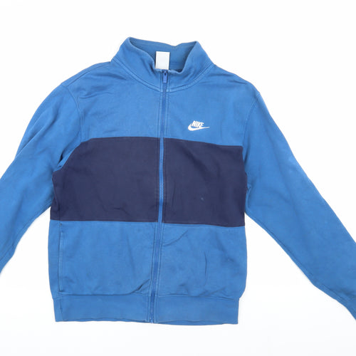Nike Men's Blue Full Zip Sweatshirt S