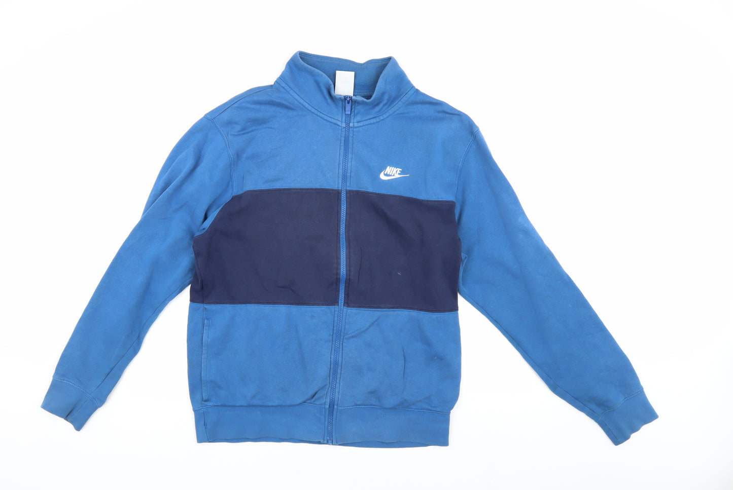 Nike Men's Blue Full Zip Sweatshirt S