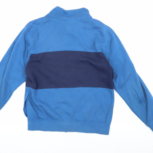 Nike Men's Blue Full Zip Sweatshirt S