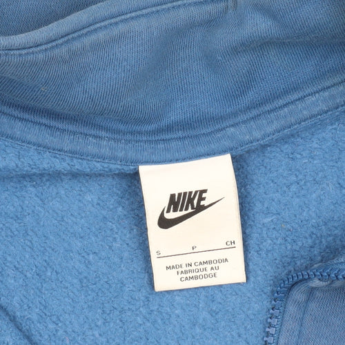 Nike Men's Blue Full Zip Sweatshirt S