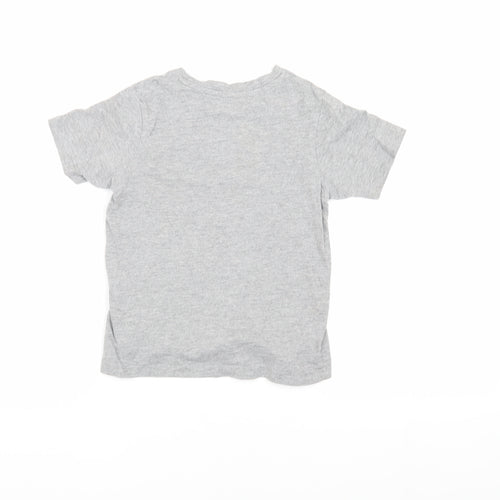 Jack & Jones Boys Grey Graphic T-Shirt 8 Years