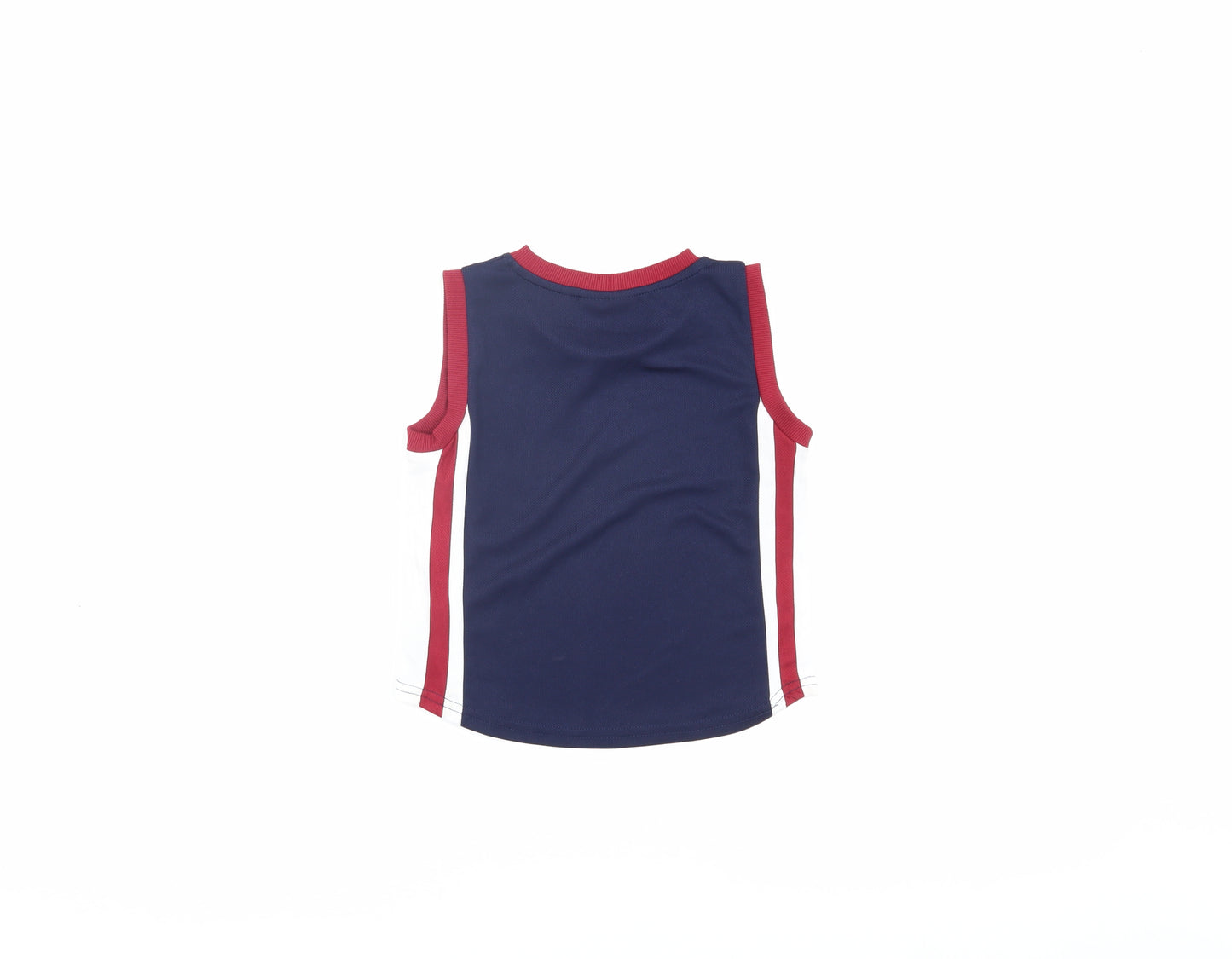 McKenzie Boys Blue Tank Top 2-3 Years Sleeveless Jersey