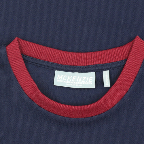 McKenzie Boys Blue Tank Top 2-3 Years Sleeveless Jersey