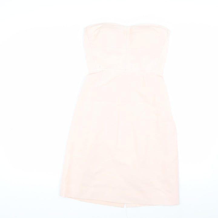 J.Crew Women's Beige Bodycon Midi Dress XS
