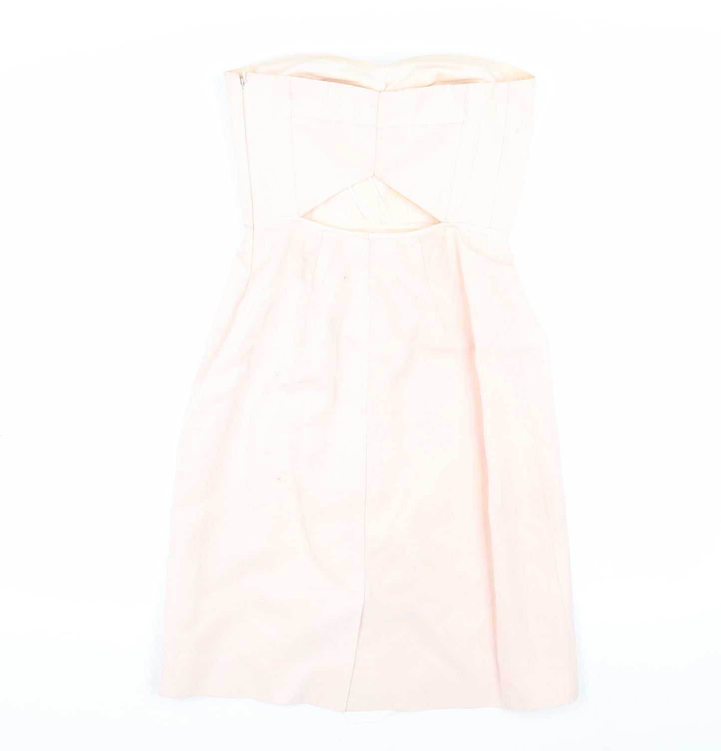 J.Crew Women's Beige Bodycon Midi Dress XS