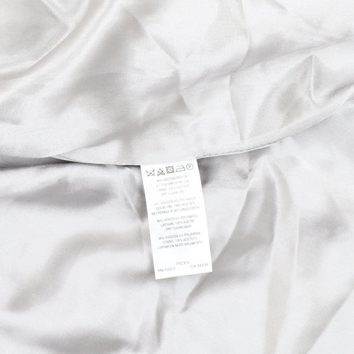 French Connection Women's Ivory Blazer Size 16 Regular Lined