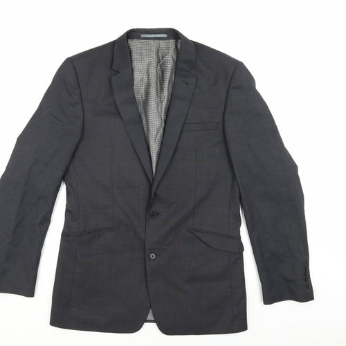 Next Men's Grey Regular Fit Blazer Jacket 38R