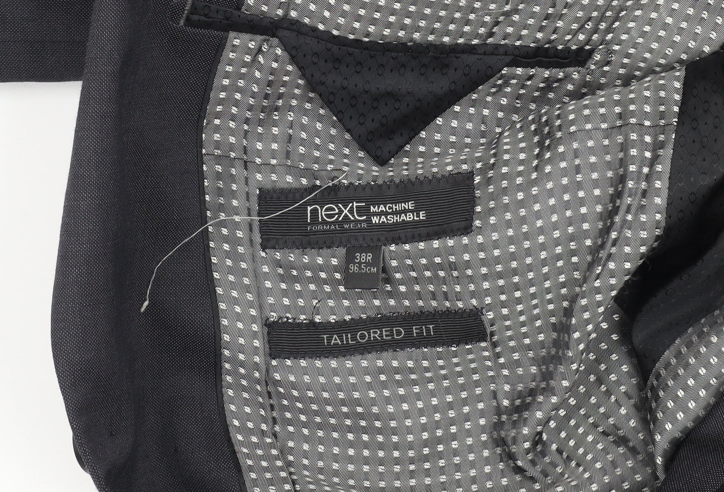Next Men's Grey Regular Fit Blazer Jacket 38R