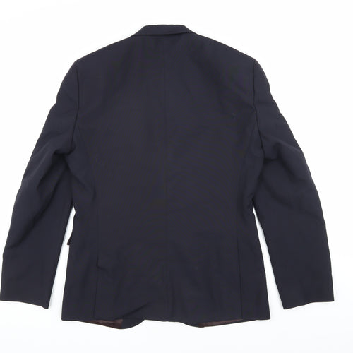 Next Men's Blue Slim Fit Blazer Jacket 40R